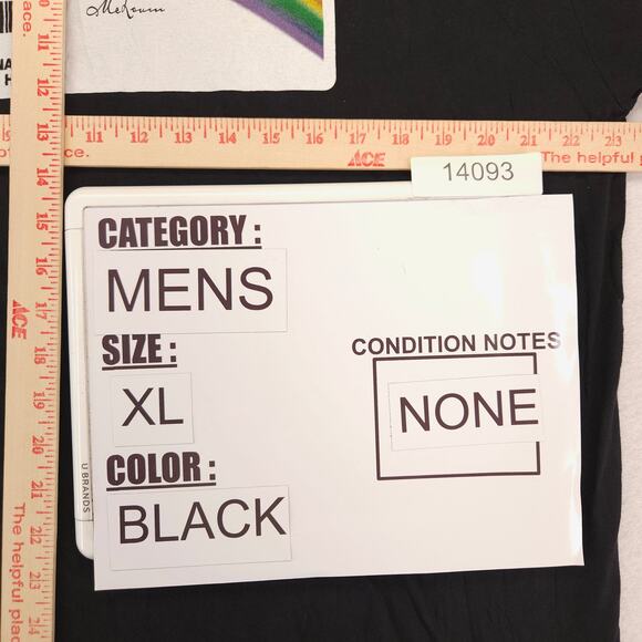 Superbad McLovin Crew Neck Short Sleeve Graphic T Shirt Mens Size XL Black - Picture 7 of 9